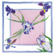 Foulard Glicine e Iris