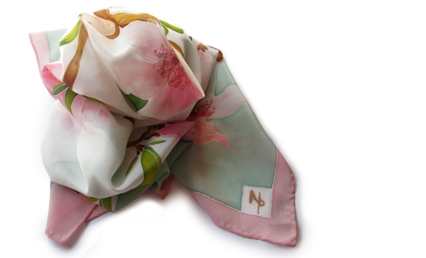 Foulard Fiori di Pesco