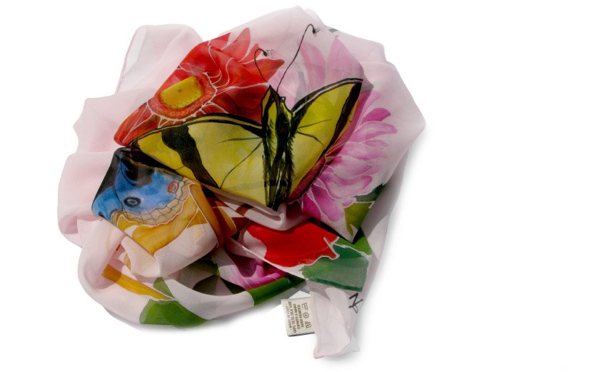 Pareo Farfalle e Ibiscus