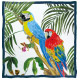 Foulard Pappagalli e Tucani